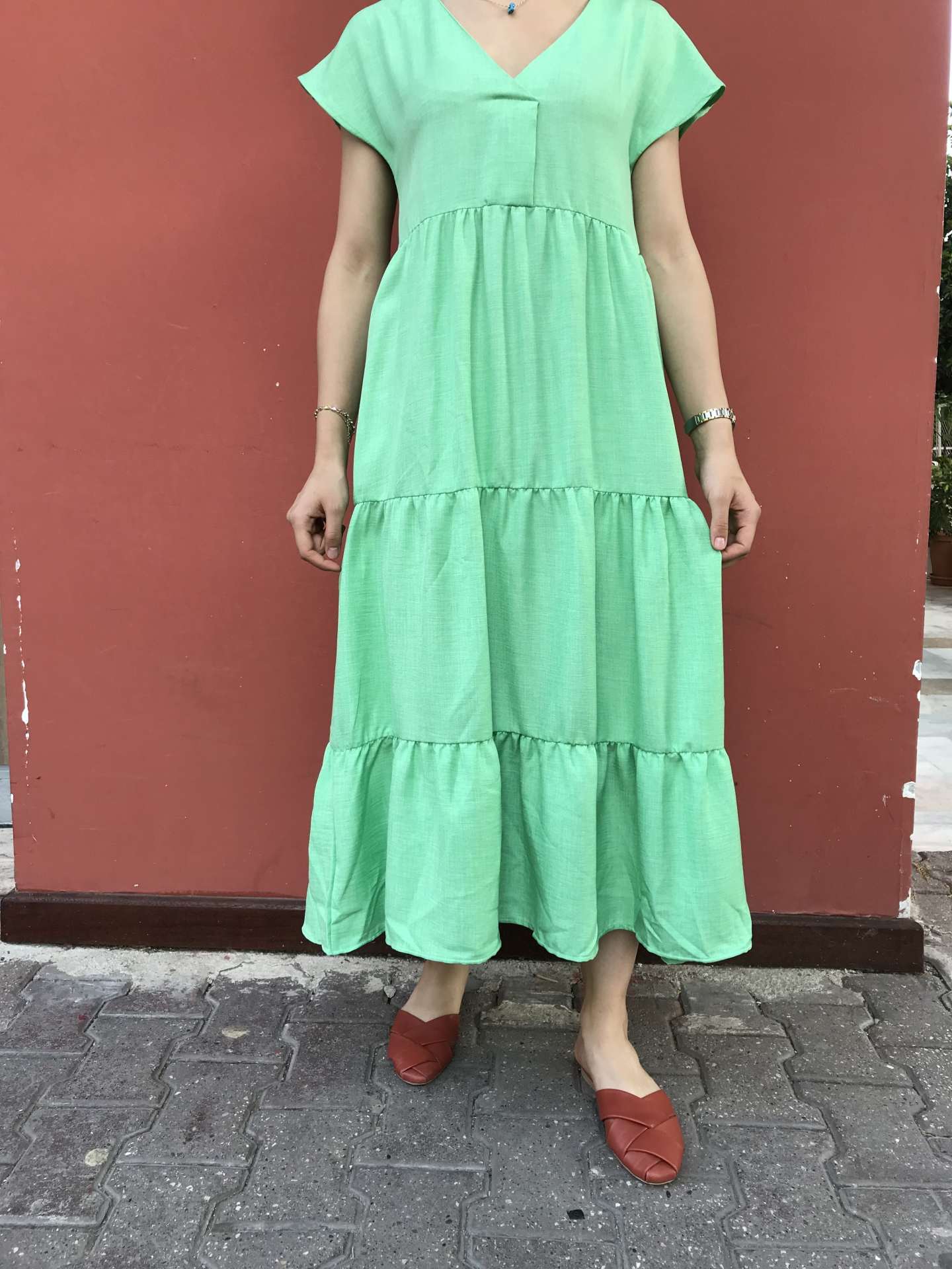 Mint Giy Çık Elbise