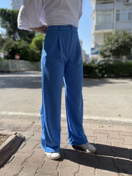 Mavi Kumaş Pantolon
